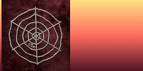 Beaded Spider Webs