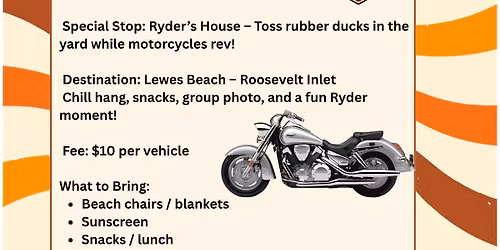 Ride for Ryder jeep and motorcycle run 