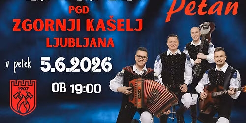 Velika gasilska veselica z Ansamblom Petan
