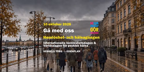 Heml\u00f6shet- och h\u00e4lsag\u00e5ngen 10 oktober
