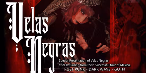 GOTH PROM NIGHT With VELAS NEGRAS - SECRET MUTILATOR Entry Free B4 10pm 11.29.2025