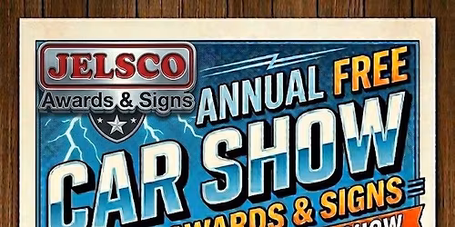 JELSCO Awards and Sign Annual Car Show