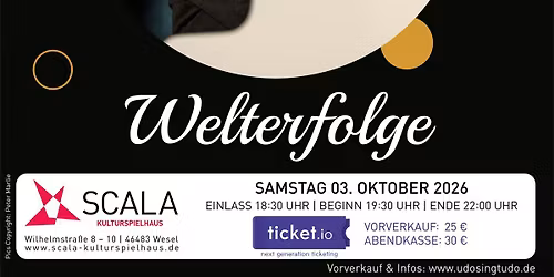 UDO SINGT UDO - Eine musikalische Hommage an Udo J\u00fcrgens