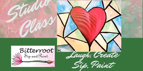 Thrifty Thursday Class Stained Glass Heart