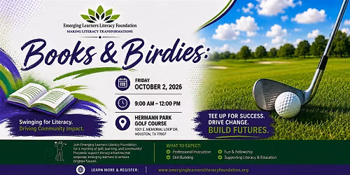 Books & Birdies Gulf Clinic