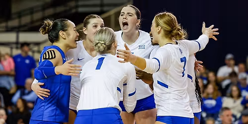 Parking Kansas State Wildcats at BYU Cougars Womens Volleyball