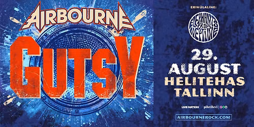 Airbourne (+Elephants From Neptune) \u2502 Helitehas, Tallinn
