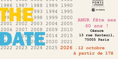 Soir\u00e9e 60 ans AMUR -12 Octobre 2026