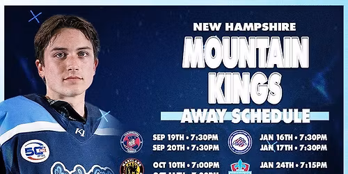 Elmira Aviators vs. New Hampshire Mountain Kings