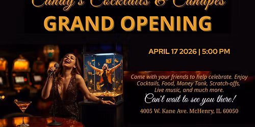 Ribbon Cutting - Candy's Cocktails & Gaming