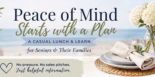 Peace of Mind Starts with a Plan