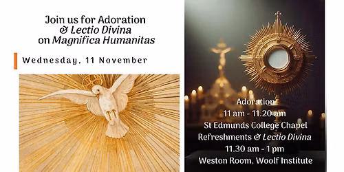 Adoration & Lectio Divina on Magnifica Humanitas