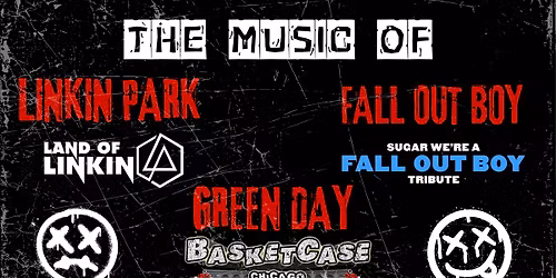 MUSIC OF LINKIN PARK, GREEN DAY & FALL OUT BOY