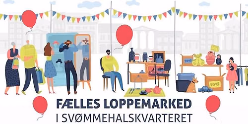 Fælles Loppemarked i Svømmehalskvarteret 2026 - Frb.