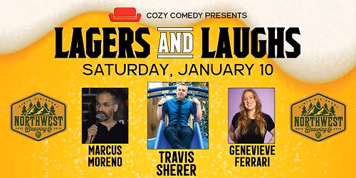 Comedy! Lagers & Laughs: Travis Sherer!