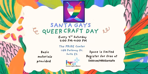 Santa Gay Queer Craft Day