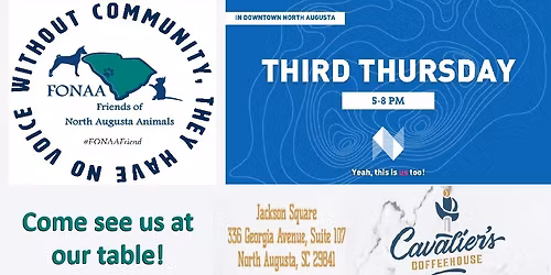 FONAA Volunteer Social and Community Meet up - Cavaliers Coffee Shop