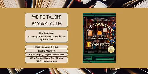 We\u2019re Talkin\u2019 Books! Club hybrid meeting