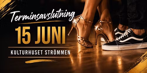 Terminsavslutning med socialdans