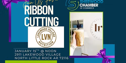 Ribbon Cutting for Lakewood Village Nutrition