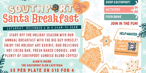 Southport Santa Breakfast 2025