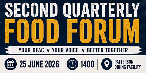 DFAC Food Forum