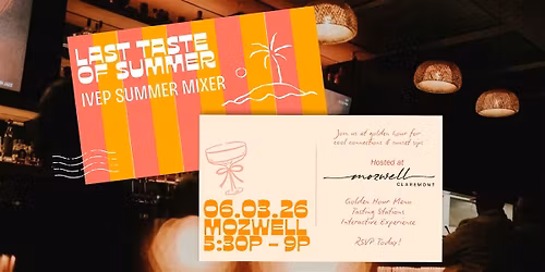 Inland Valley Event Professionals Summer Networking Mixer