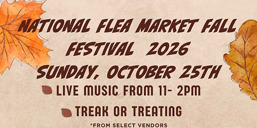 National Flea Market Fall Festival