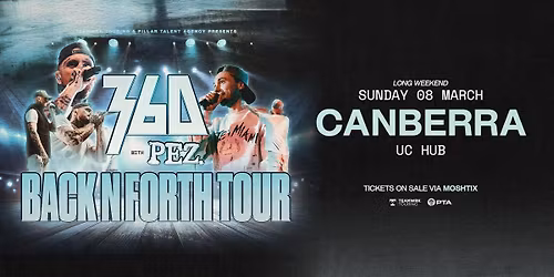 360 \u2018BACK N FORTH\u2019 TOUR | Canberra