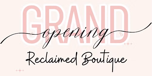 GRAND OPENING! \ud83e\udd0d