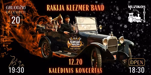 Rakija Klezmer Band kal\u0117dinis koncertas