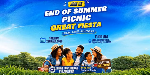 End of Summer Picnic-Great Fiesta