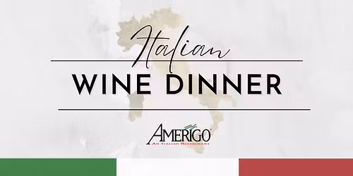 Italian Wine Dinner