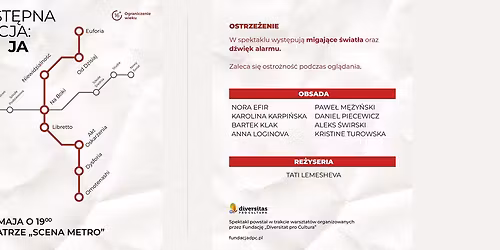Spektakl "Nast\u0119pna stacja - JA"