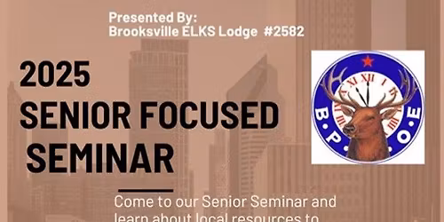 Senior Focused Seminar \u2013 Registration Required