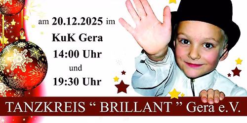 Es Weihnachtet - Tanzshow des TK "Brillant" Gera e.V.