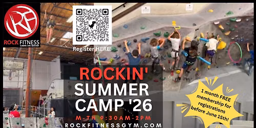 Rockin' Summer Camp at Rock Fitness!