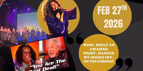 THE MOTOWN GOSPEL CHOIR - DIRECTED BY RACHEL MODEST AS SEEN ON THE VOICE UK