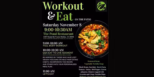 Workout & Eat on the Patio