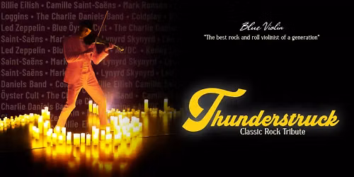Blue Violin's Thunderstruck: A Classic Rock Tribute at Aventura Arts and Cultural Center