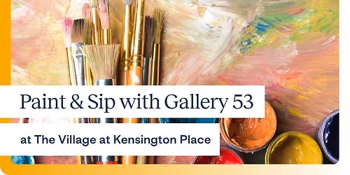 Paint & Sip with Gallery 53