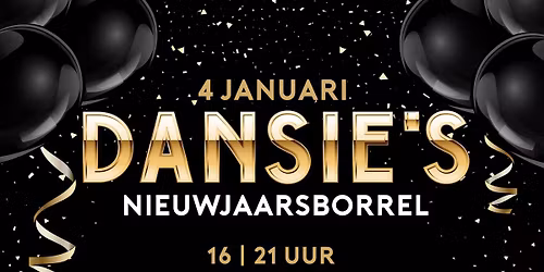 Dansie's Nieuwjaarsborrel 2026!