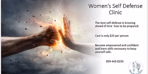 Women's Self Defense Clinic