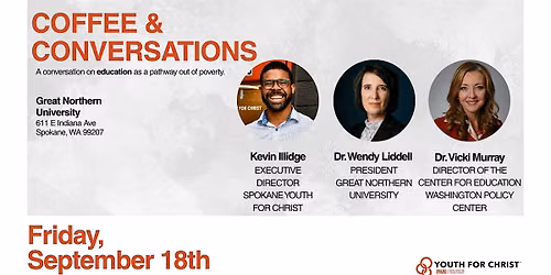 Coffee & Conversations: Education as a Pathway out of Poverty.