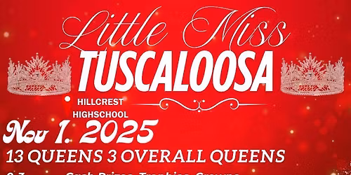 Little Miss Tuscaloosa pageant 2025