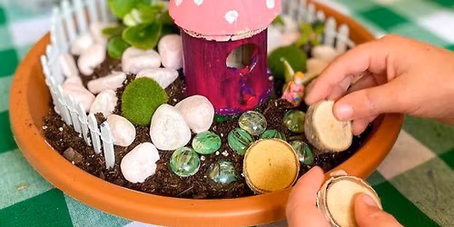 Little Sprouts in the Garden: Fall Fairy Garden Workshop