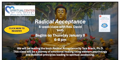 Radical Acceptance - An 8 Week Course with Rev. David