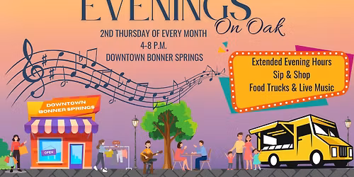Evenings on Oak in Downtown Bonner Springs
