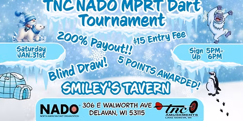 TNC NADO MPRT Dart Tournament