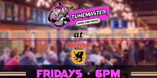 \ud83c\udfb5\ud83c\udfb8 Music Bingo at Sprecher Brewing Co.